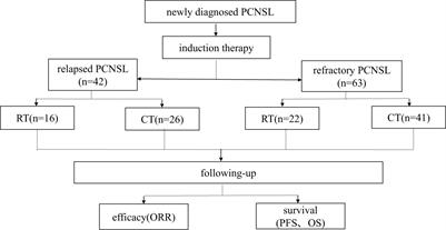 Radiotherapy or chemotherapy: a real-world study of the first-time relapsed and refractory primary central nervous system lymphoma